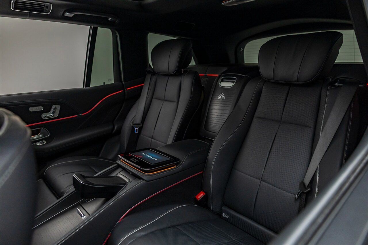 Luxury rear passenger cabin